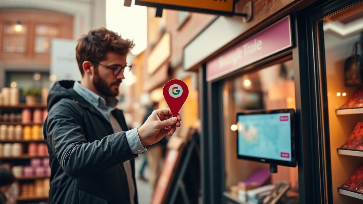 Butiksejer arbejder med lokal synlighed på Google